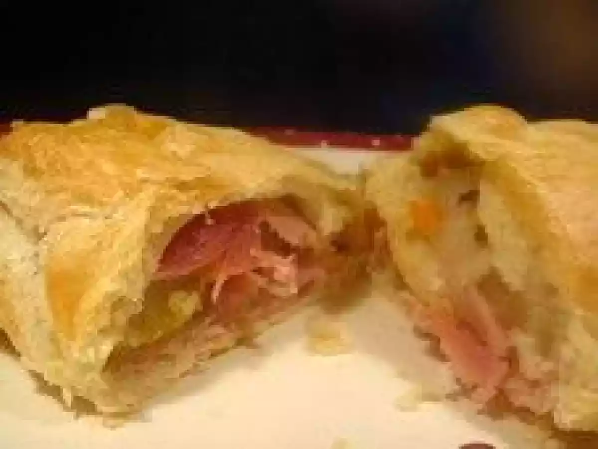 FEUILLETE AU JAMBON ET LEGUMES - photo 3