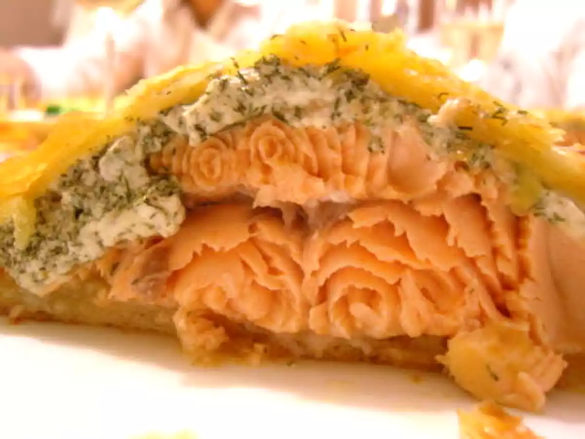 Feuilleté au saumon
