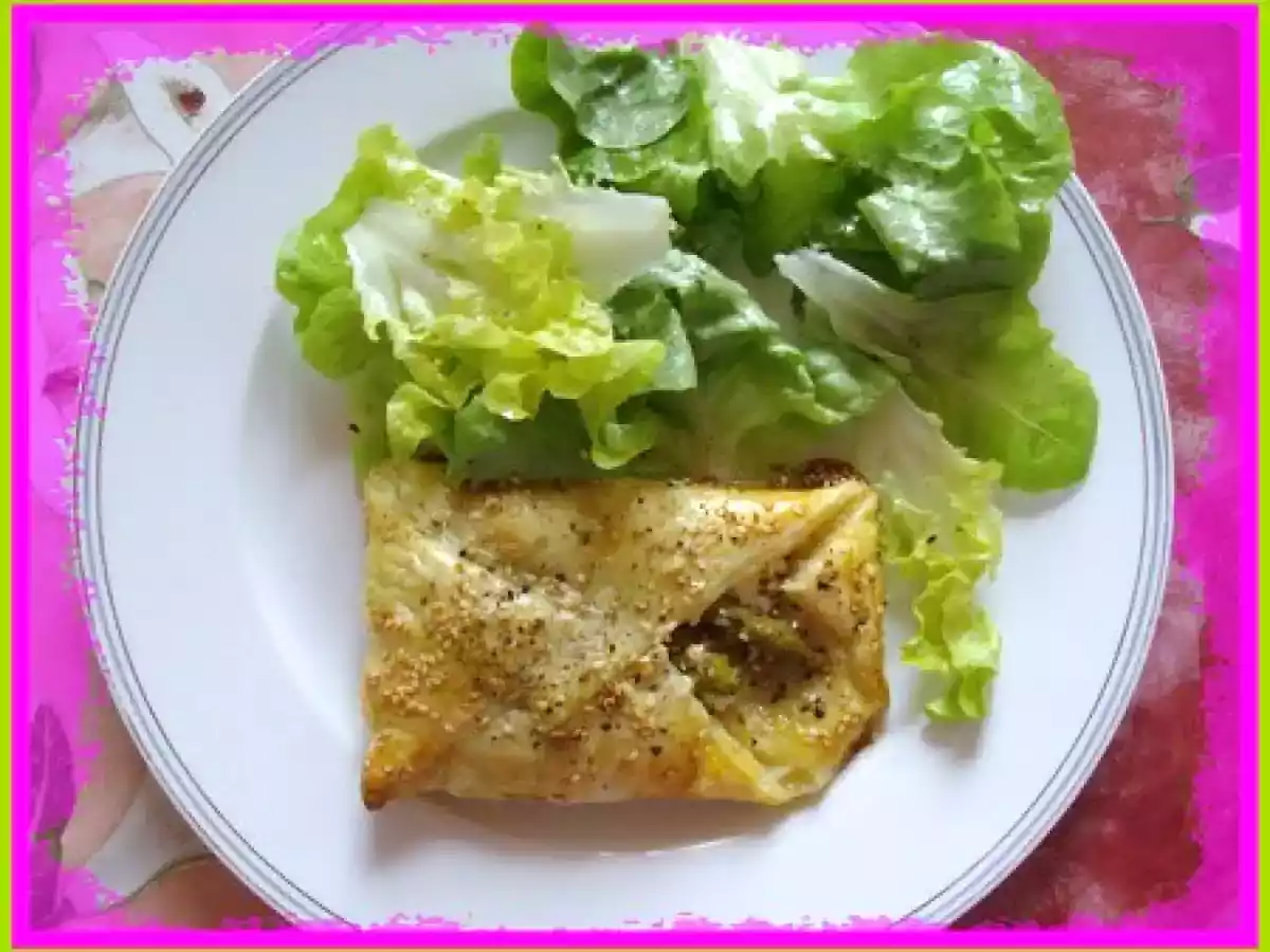 Feuilleté aux Asperges Vertes et Féta