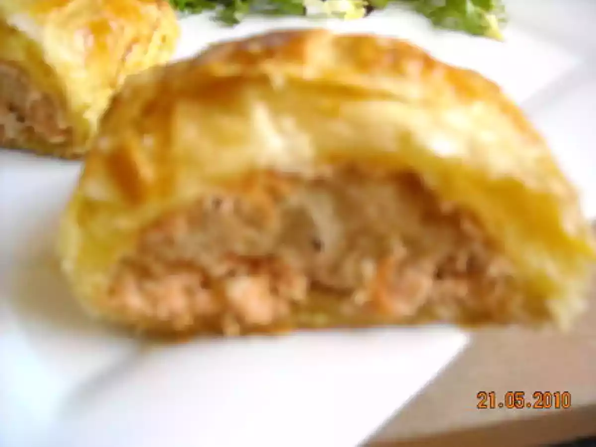 FEUILLETE AUX DEUX SAUMONS