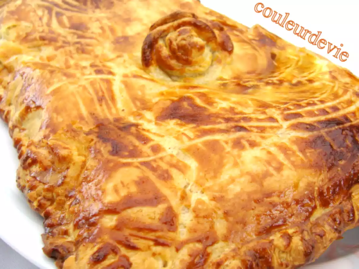 Feuilleté aux deux saumons