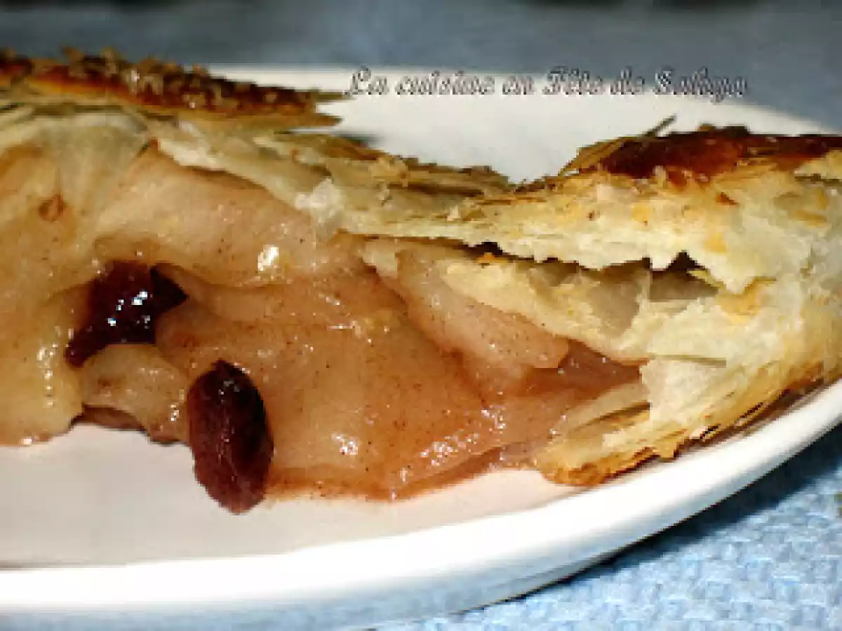 Feuilleté aux Pommes, Miel et Canneberges - photo 3