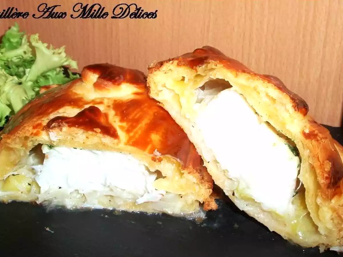 Feuilleté de julienne, crème citronnée - photo 2