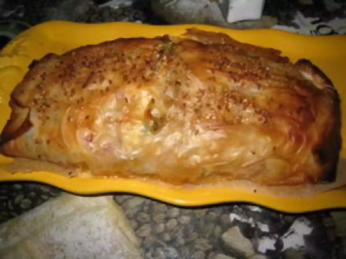 Feuilleté de légumes (pâte filo) (strudel)