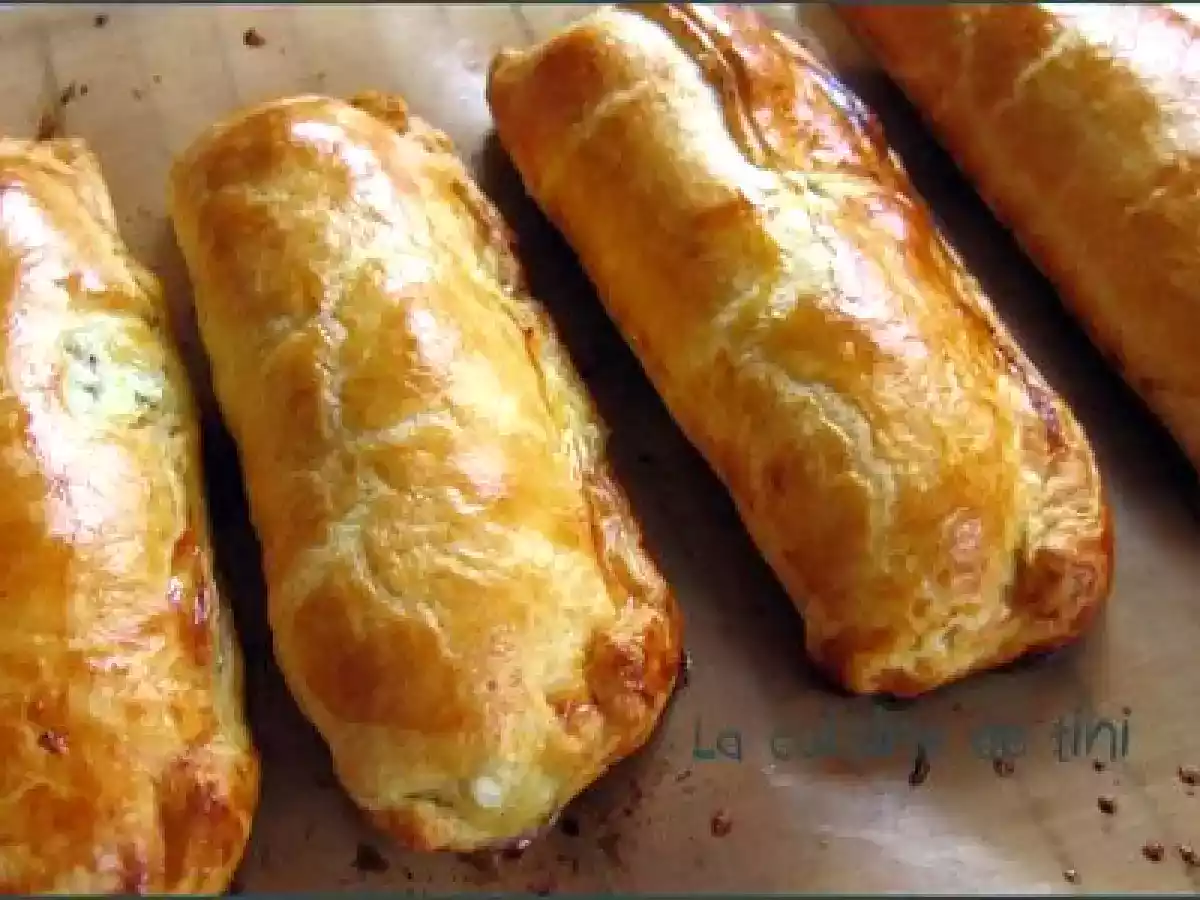 Feuilleté de saumon aux herbes