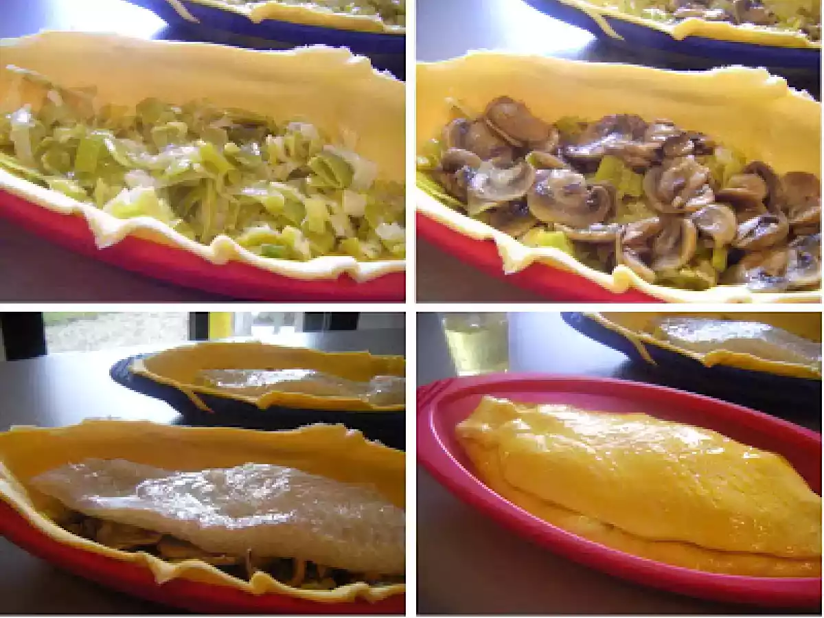 Feuilleté de sole aux champignons et aux poireaux - photo 5