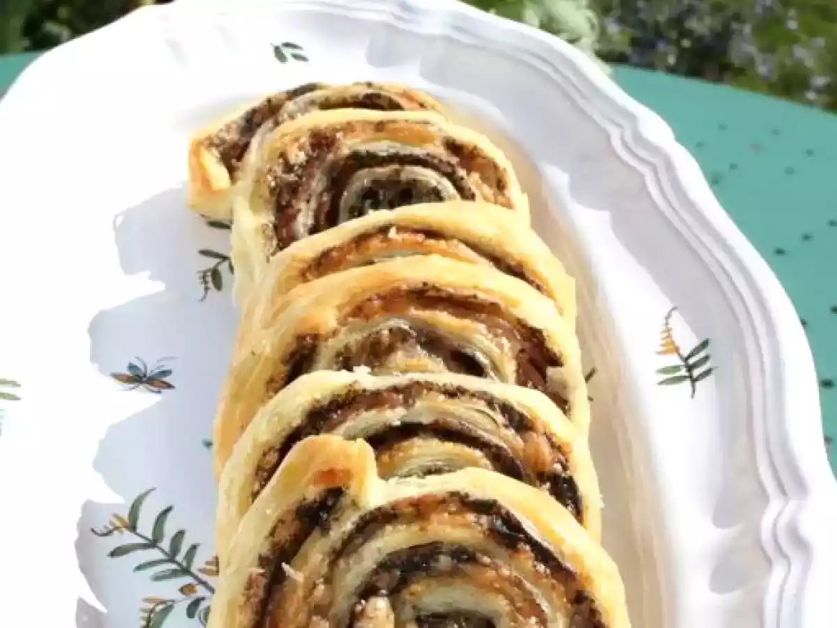 Feuilletés à la tapenade et au chèvre frais - photo 3
