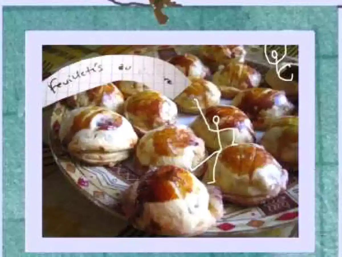 Feuilletés au chèvre coulant