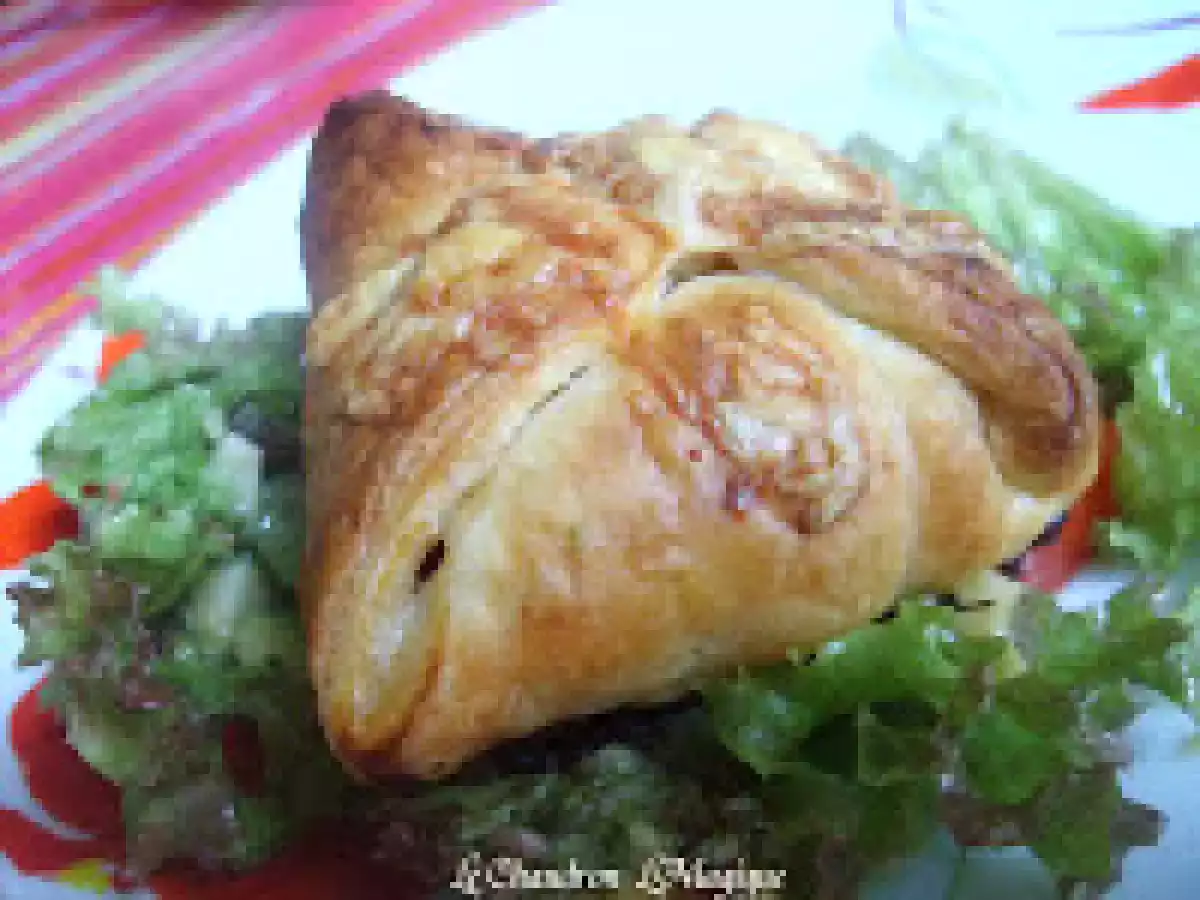 Feuilletés au chèvre et tomates : decouverte de la fleur de sel au thé sancha.