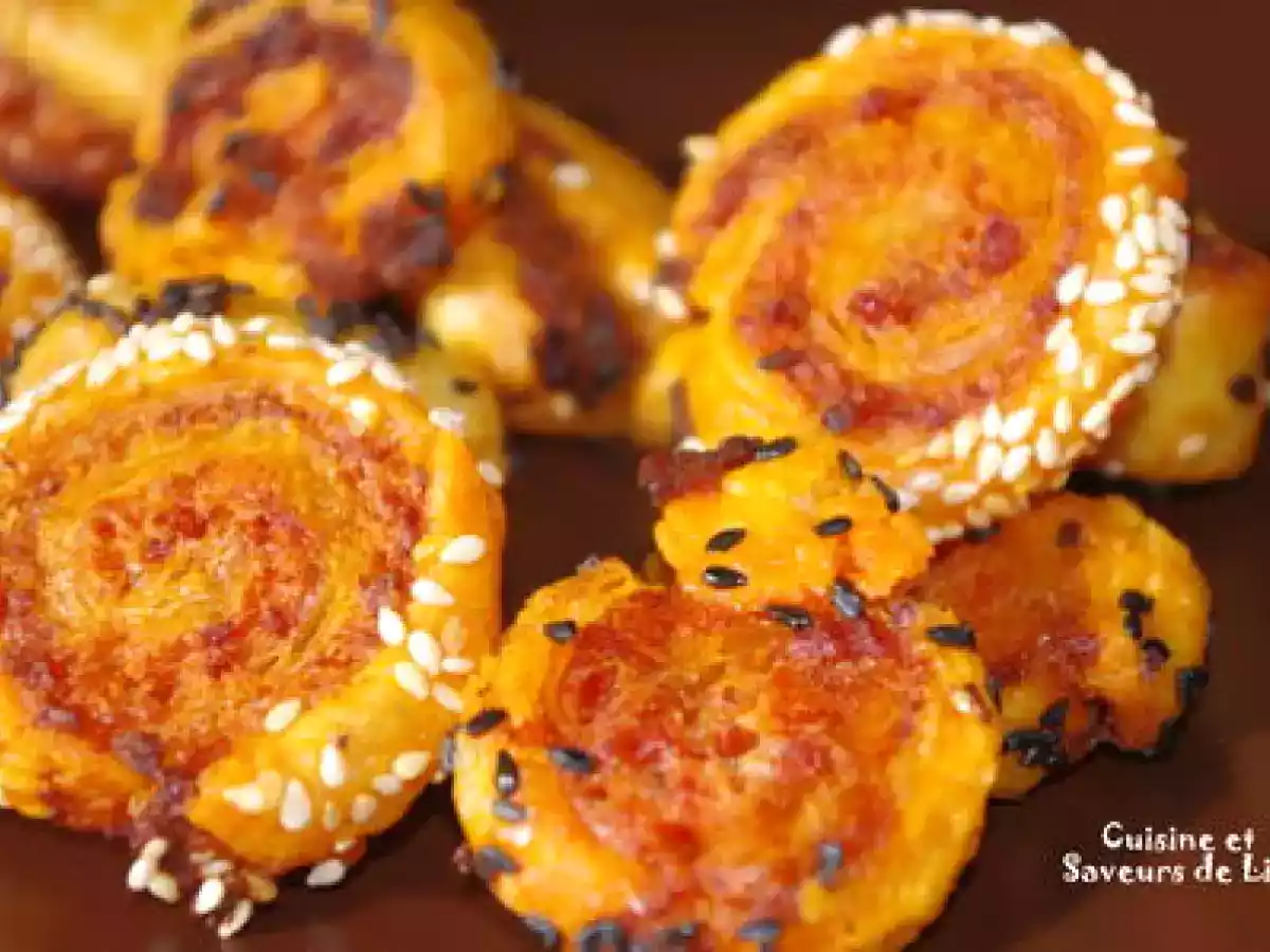 Feuilletés au chorizo