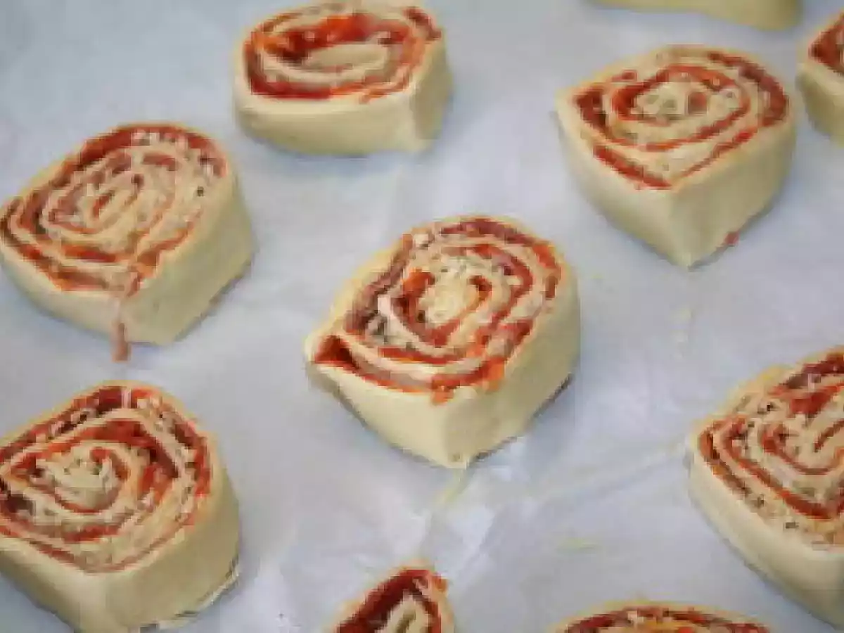 Feuilletés au chorizo et au gruyère