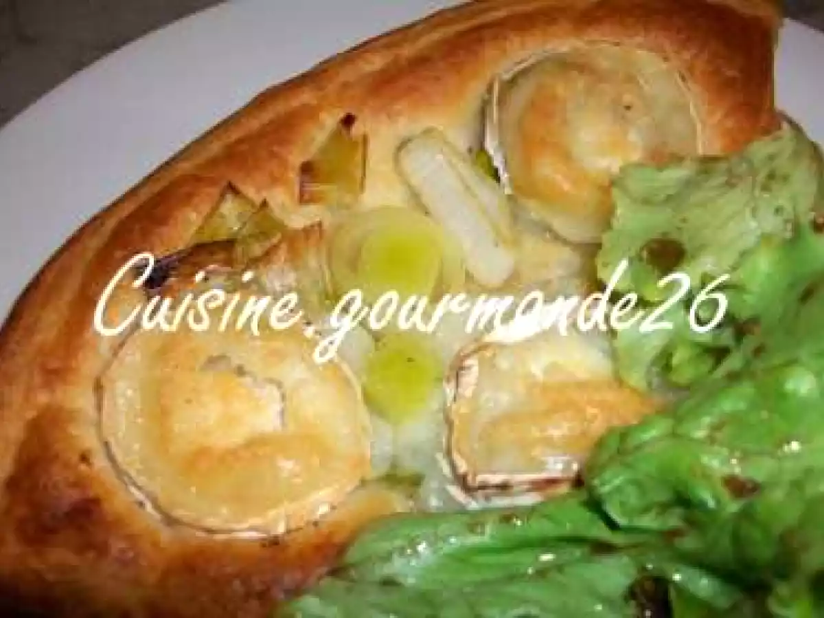 Feuilletés au fromage de chèvre et poireaux - photo 2