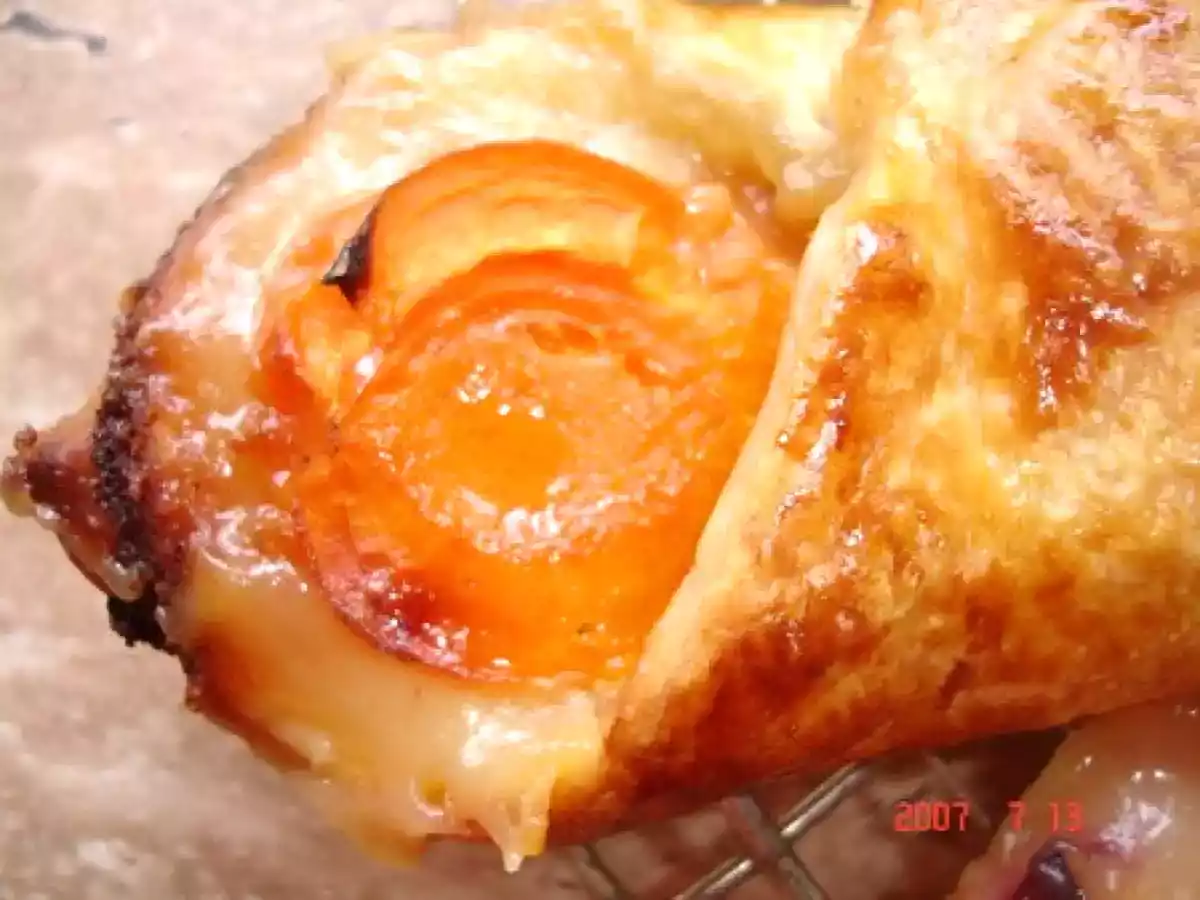 Feuilletés aux abricots et aux pèches - photo 2