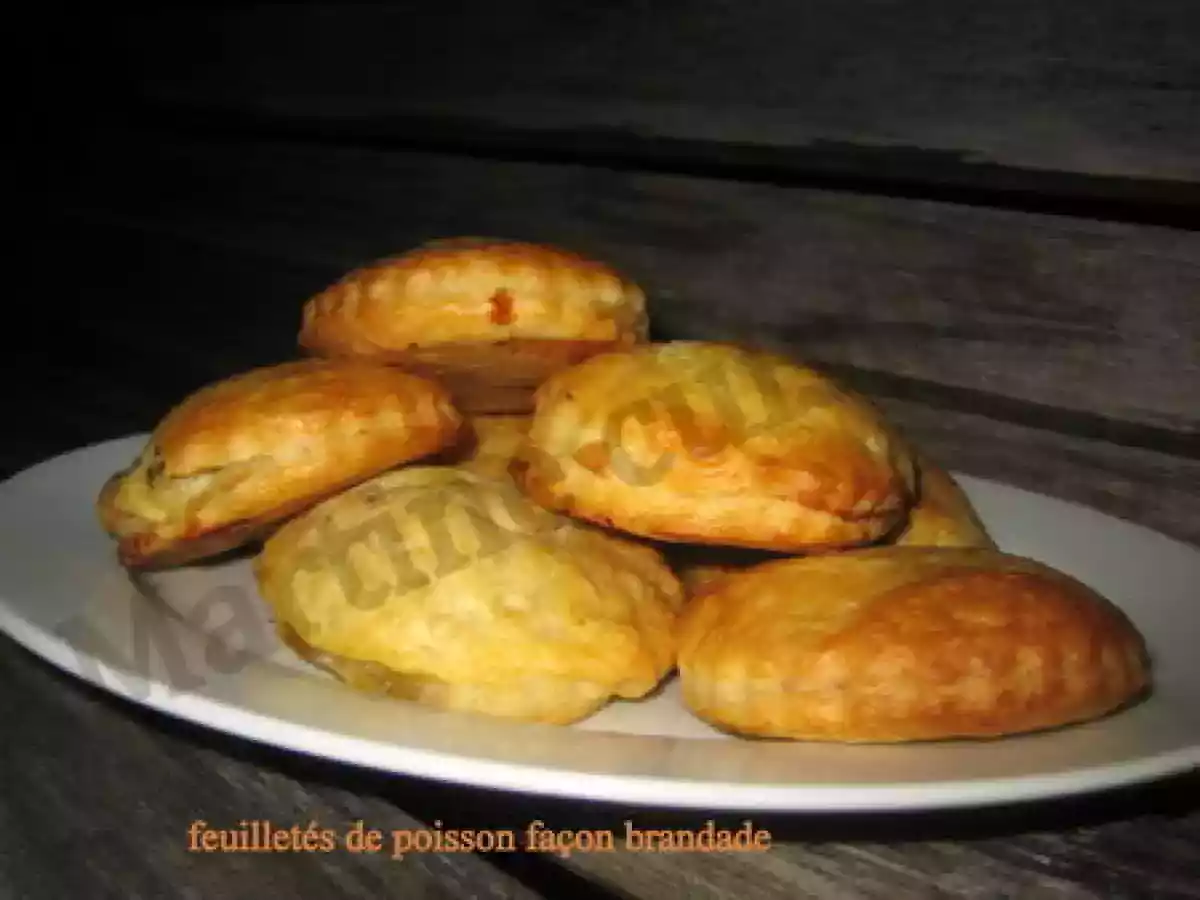 Feuilletés de poisson façon brandade