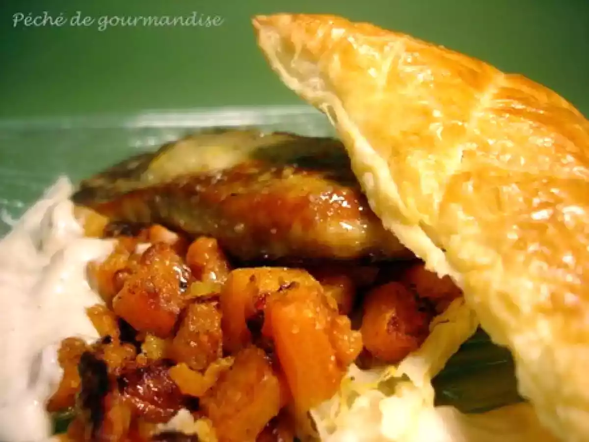 Feuilletés de potiron et foie gras - photo 3