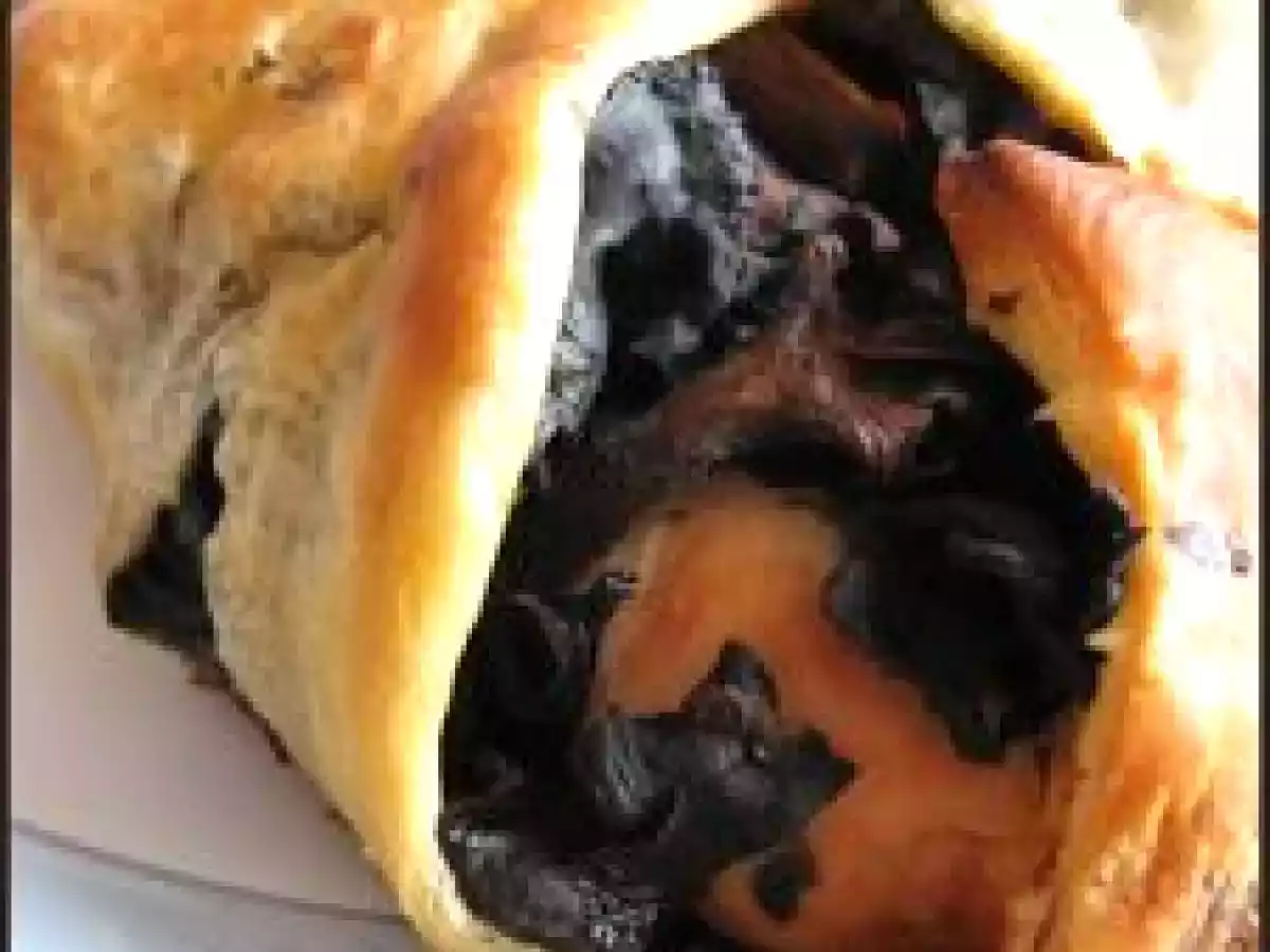 Feuilletés de poulet aux champignons