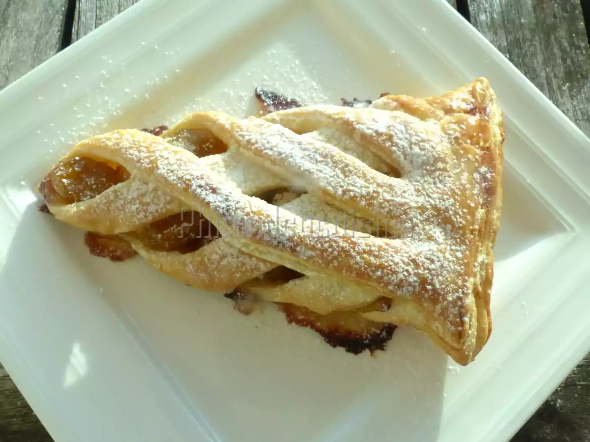 Feuilletés tressés aux mirabelles - photo 3