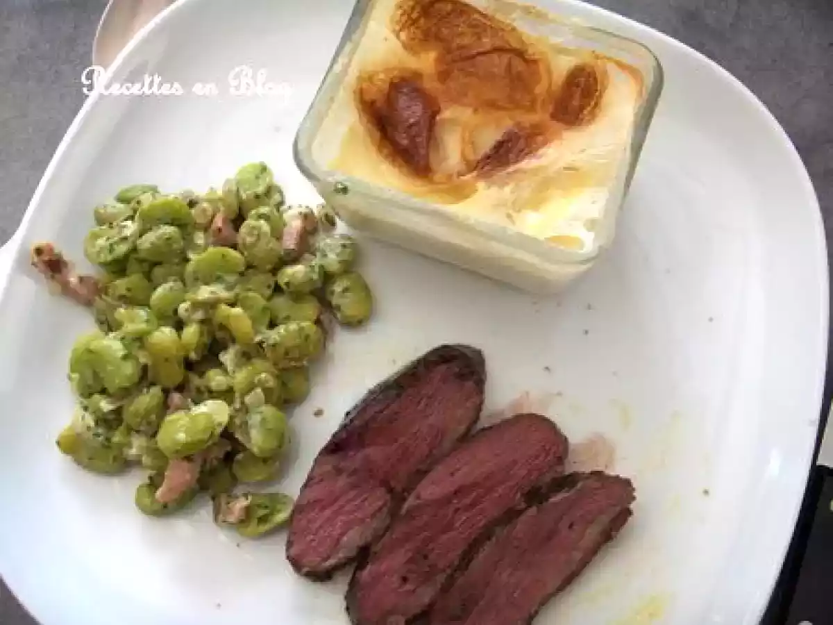 FEVES A LA CREME LEGERE