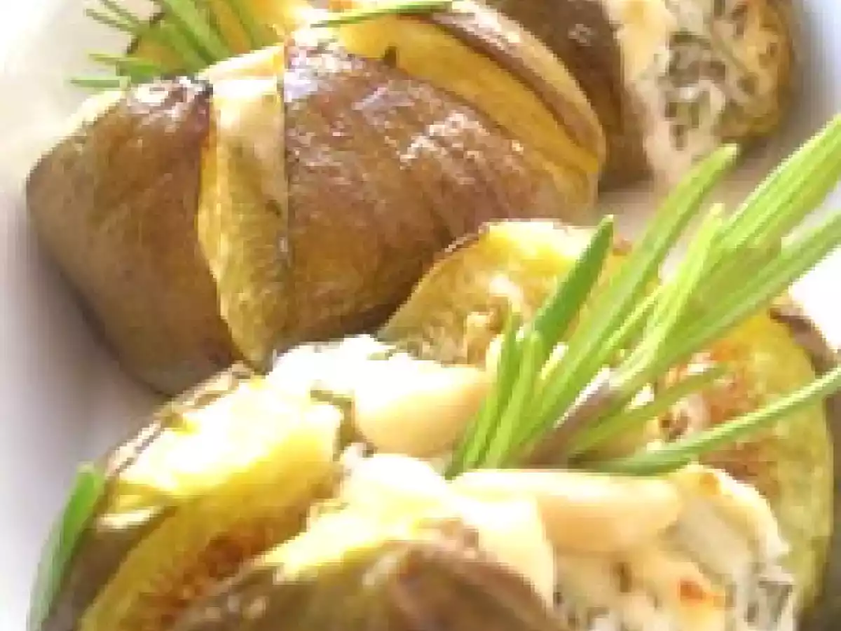 Figues rôties au fromage de chèvre, miel, romarin et huile d'olive - photo 3