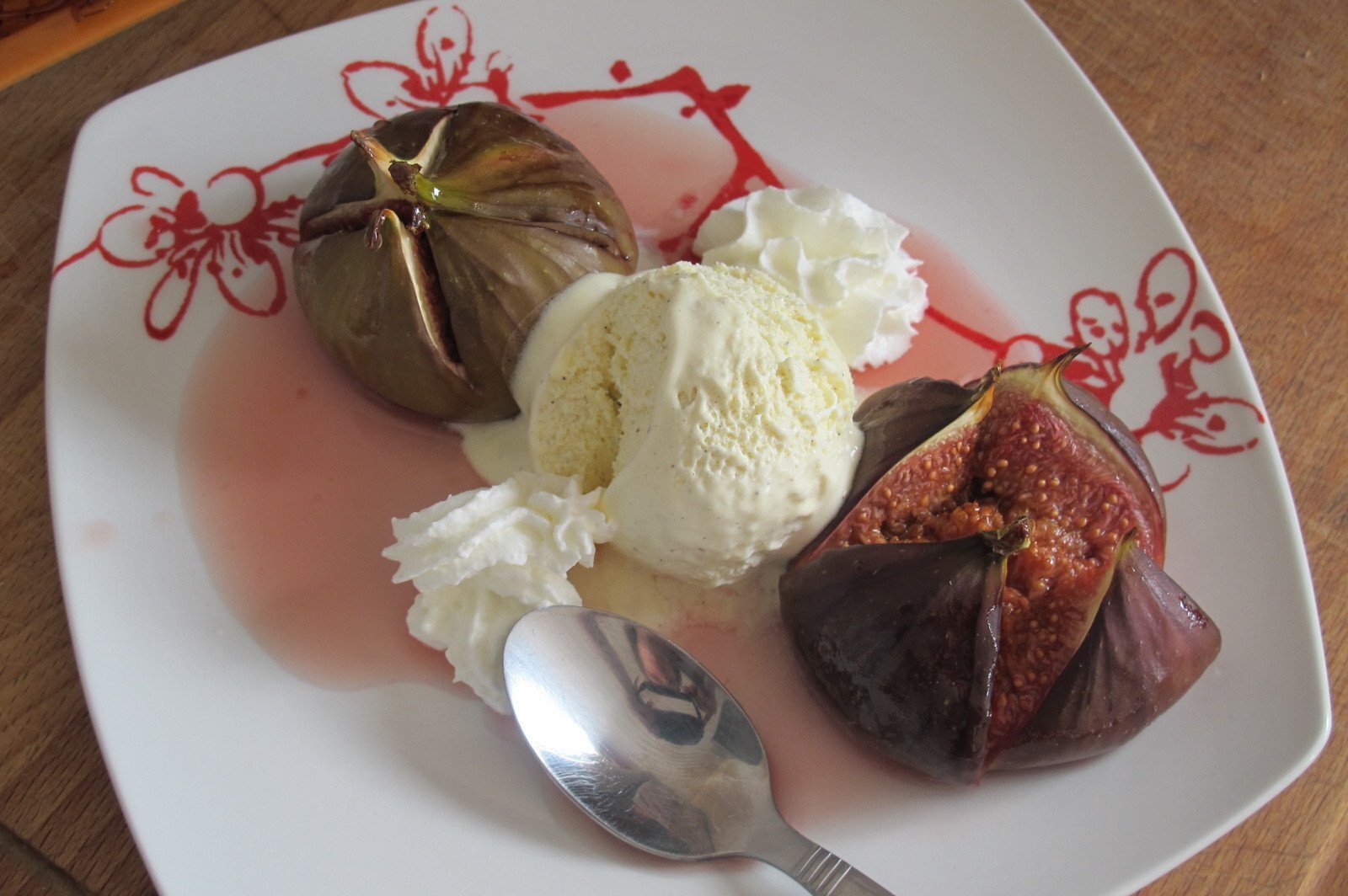 Figues rôties au miel, Recette Ptitchef