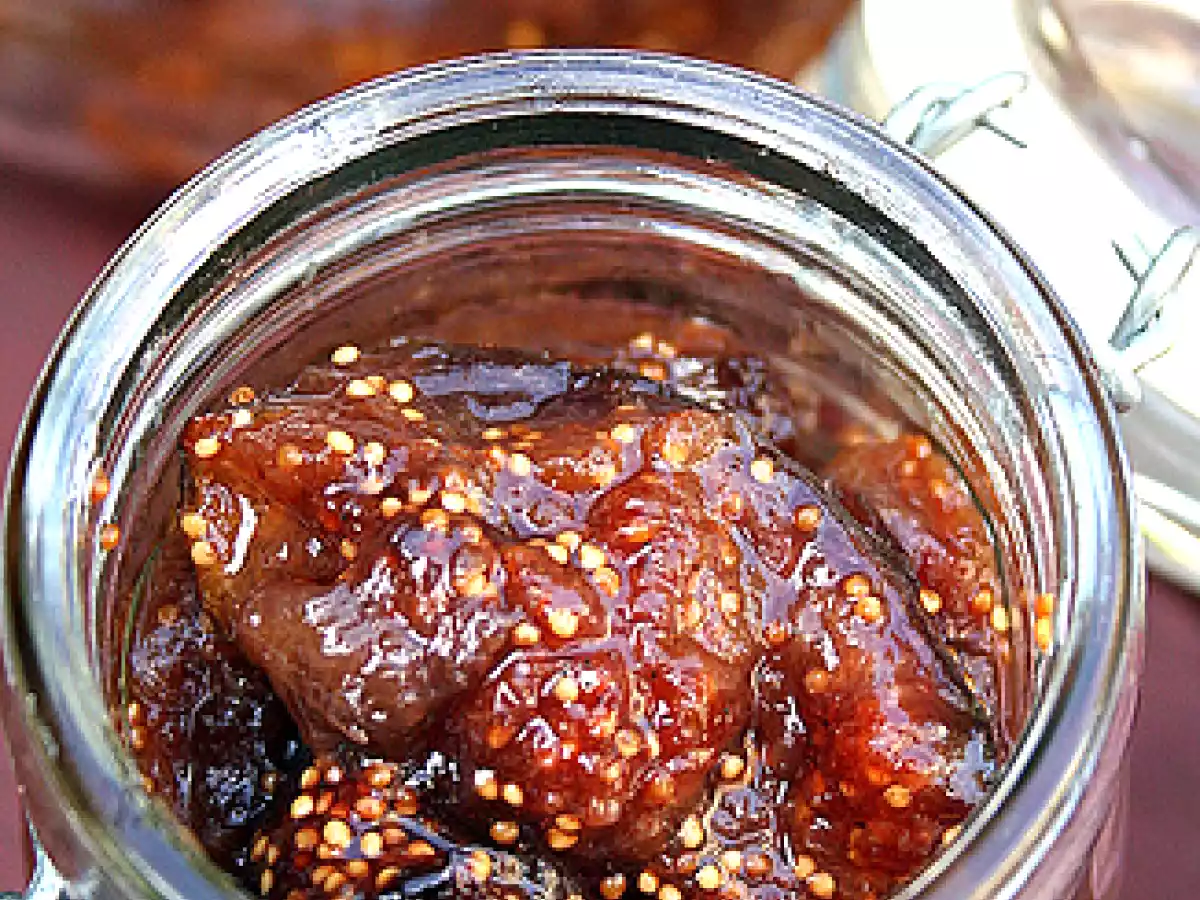 Figues Rôties Vanillées au Vin Doux & au Miel