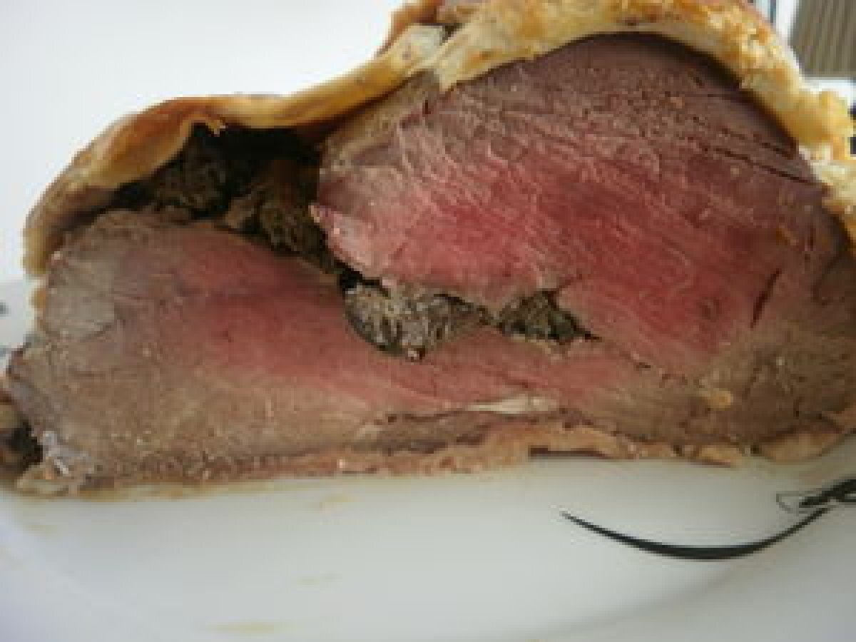 Filet de boeuf en croûte farci aux morilles. Recette Ptitchef