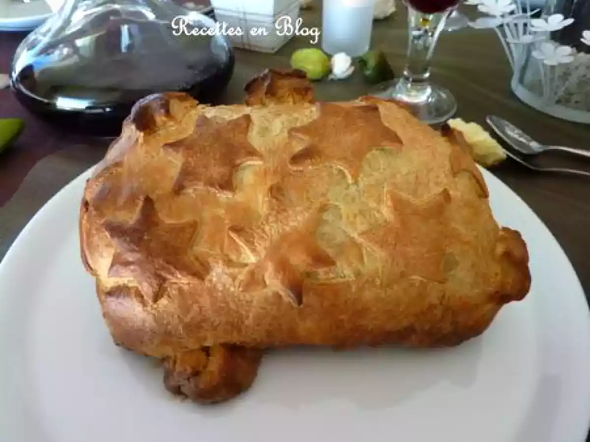 FILET DE BOEUF FEUILLETE SAUCE BANYULS ET BADIANE, MARRONS AU BEURRE