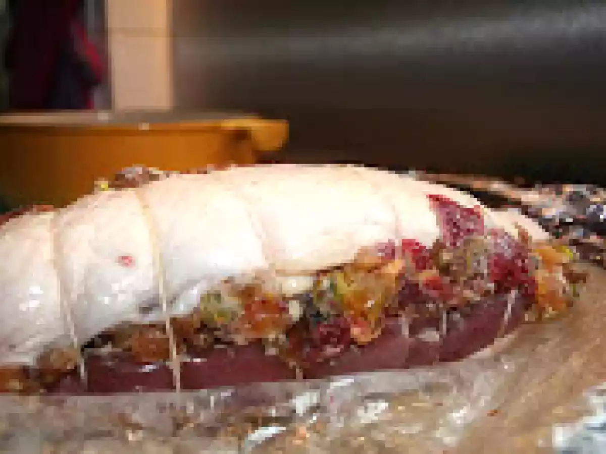 Filet de canard aux fruits sec et foie gras