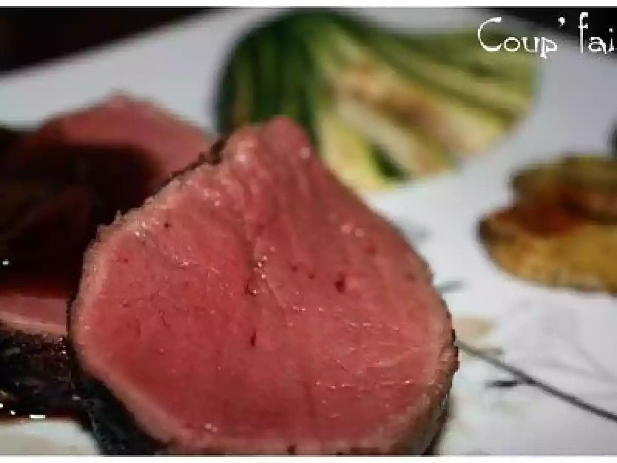 Filet de cheval et sa sauce aux échalotes ... - photo 2