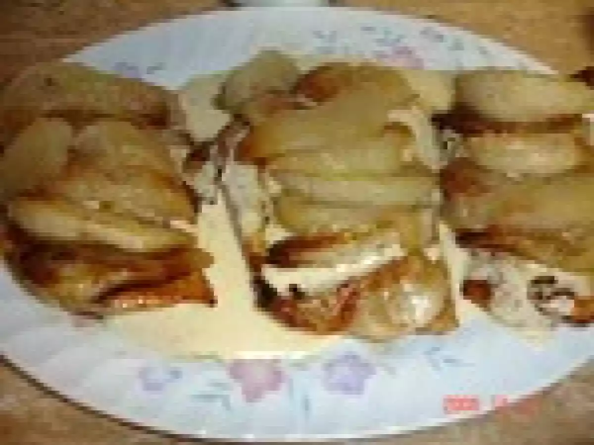 Filet de dinde au fromage 3 poivres et poires gratiné - photo 5