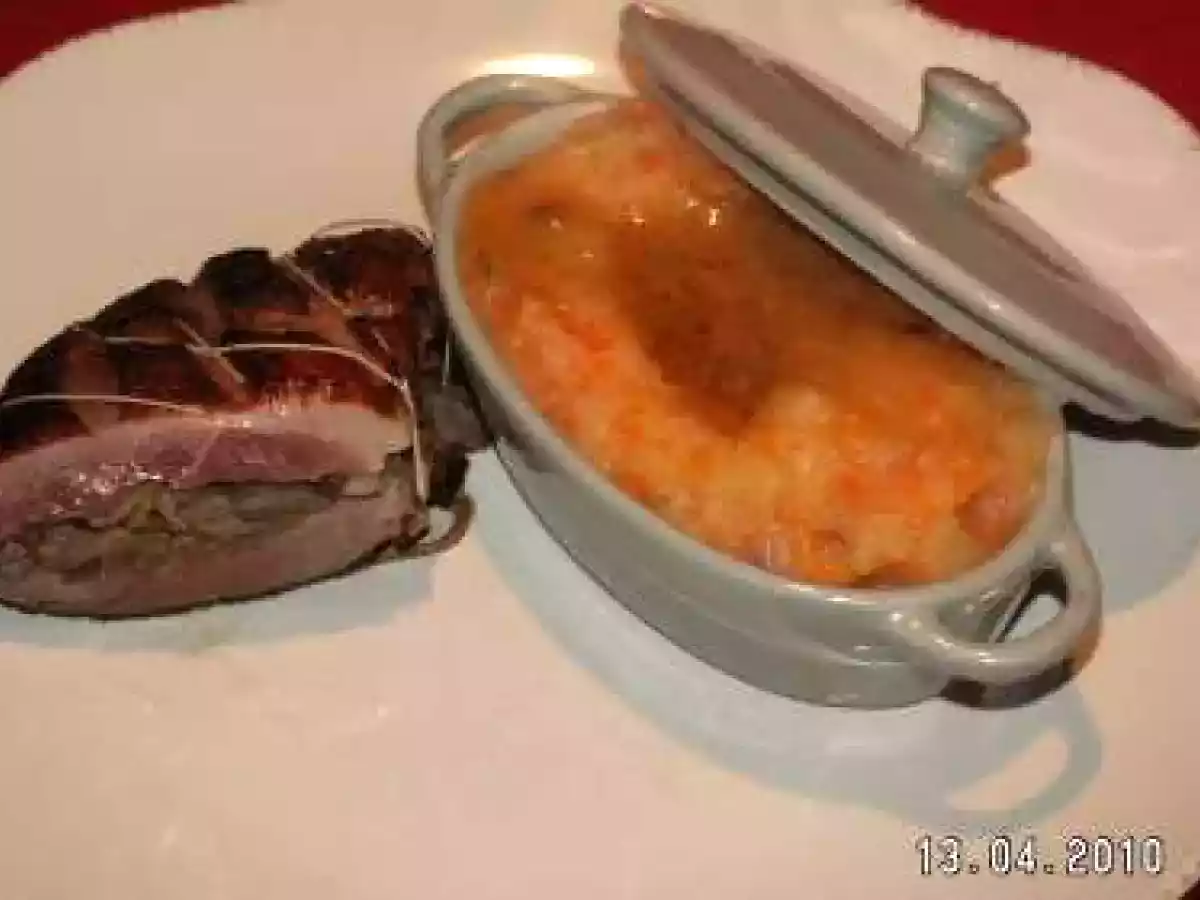 Filet de magret de canard farci aux champignons - photo 2