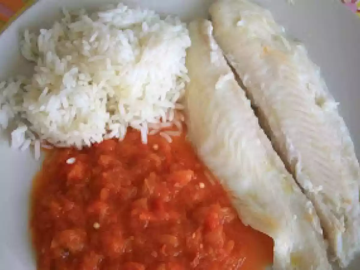 Filet de Panga, Ratatouille et riz Varoma