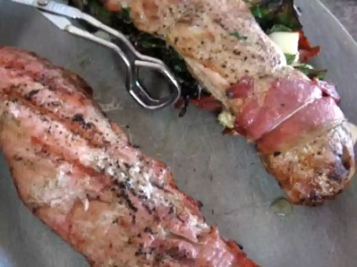 Filet de porc farci aux pêches - photo 2