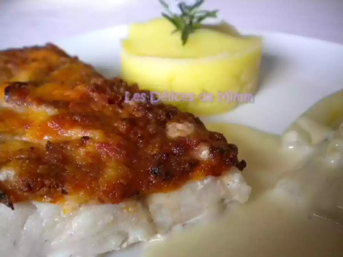 Filet de sandre en croûte de chorizo à la crème d’ail - photo 2