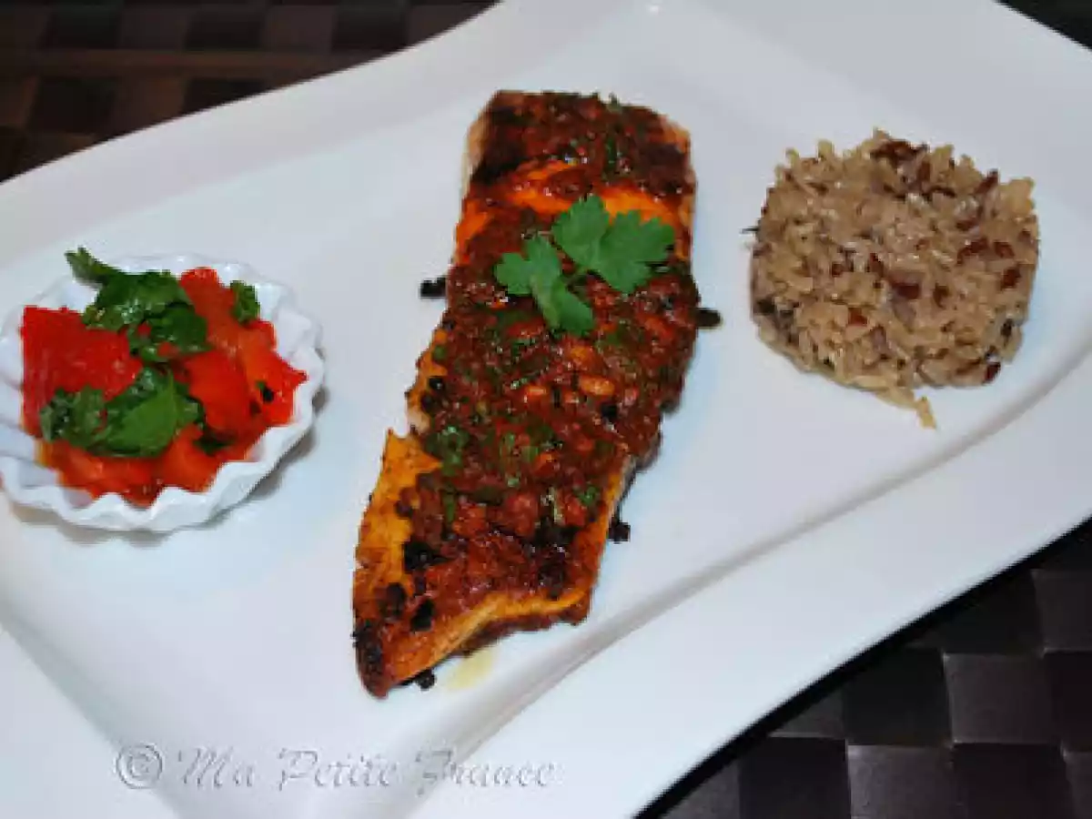 Filet de Saumon Chermoula - Version Anthony Sedlak
