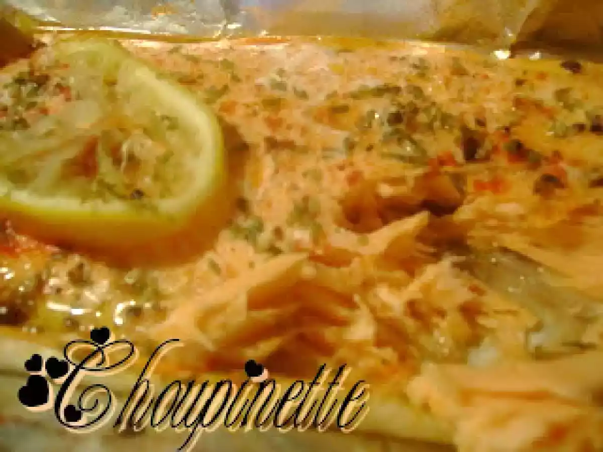 ~Filet de truite en papillotte au citron et au paprika Hongrois~ - photo 2