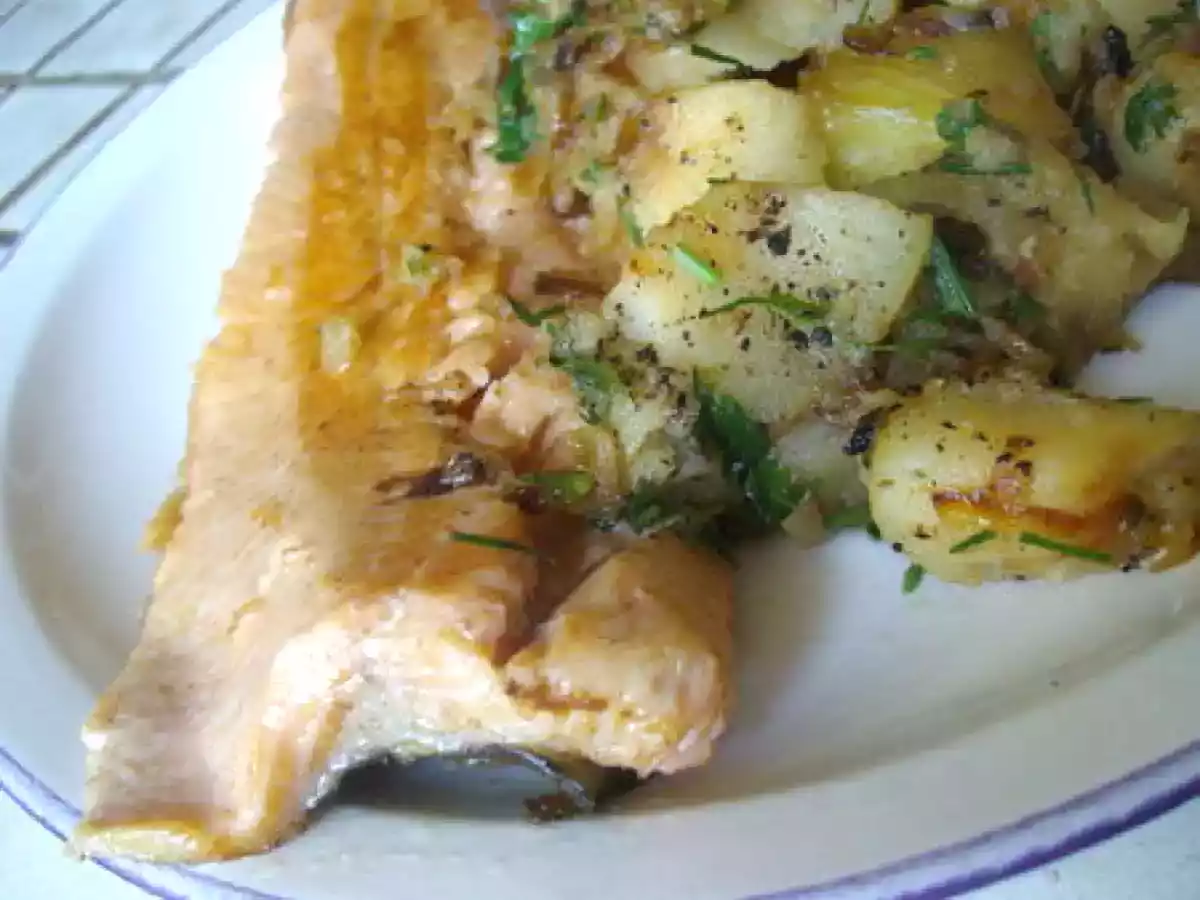 Filet de truite rose aux pommes et ananas - photo 2