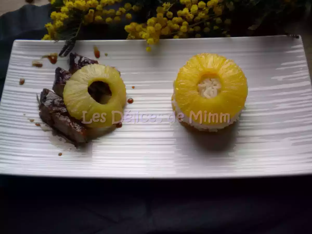 Filet mignon à l'ananas - photo 2