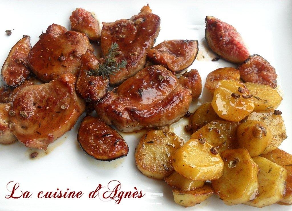 Recette de filet mignon aux figues et miel