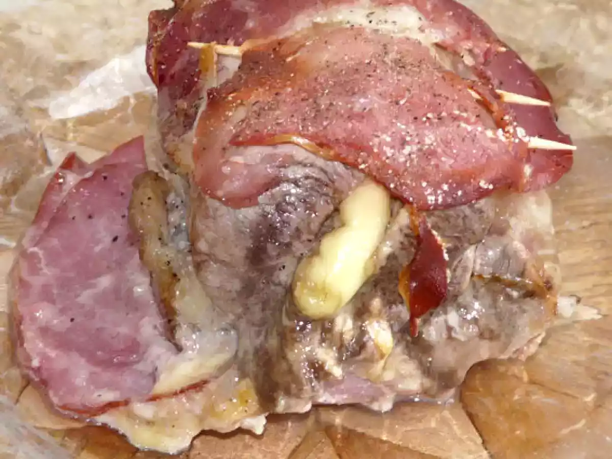 Filet mignon au fromage et bacon pour se réconforter un peu