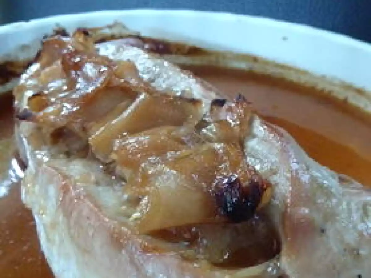 Filet mignon au gingembre, miel et soja