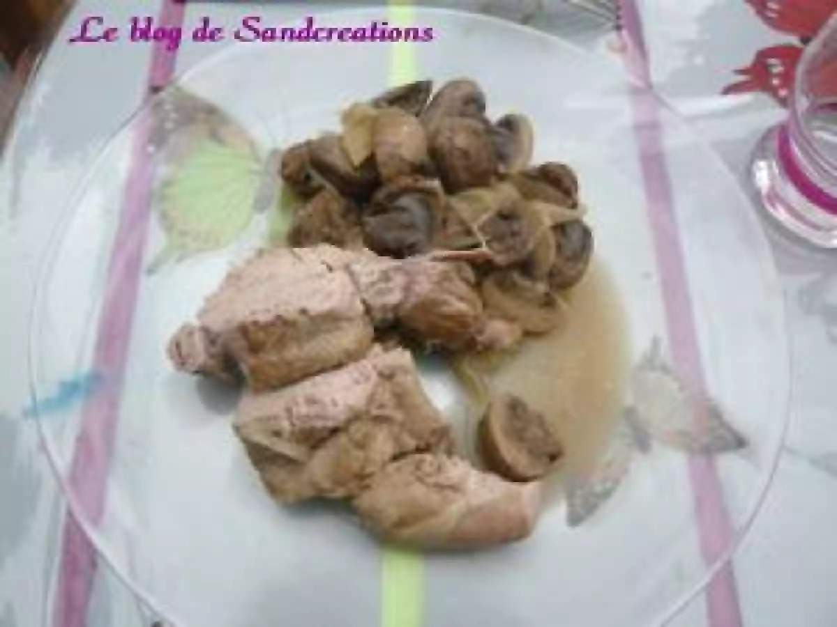 Filet mignon aux champignons