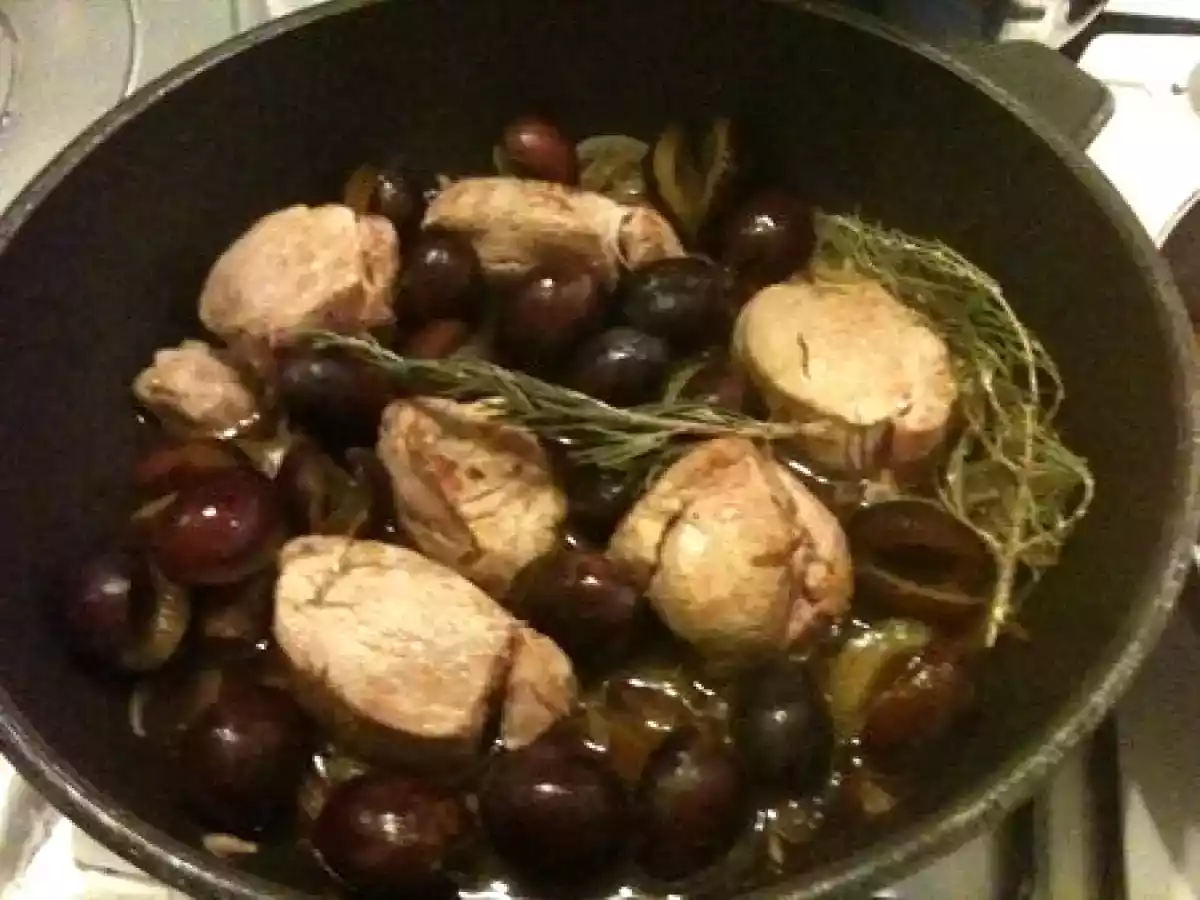 Filet mignon aux quetsches et aux pommes (Alsace) - photo 3