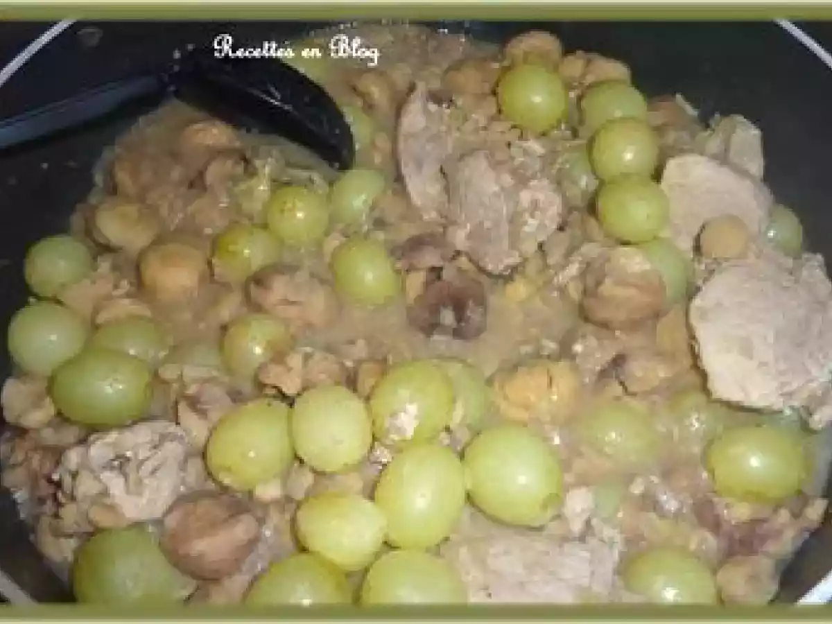 FILET MIGNON AUX RAISINS ET AUX MARRONS - photo 2