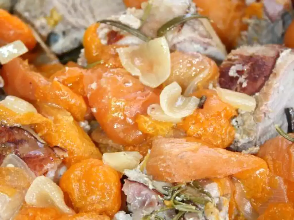 Filet mignon de porc à la cannelle et aux abricots - photo 2