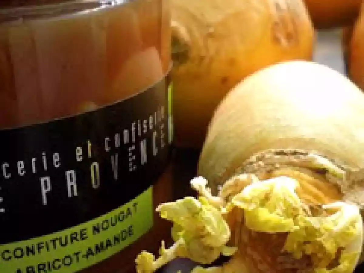 FILET MIGNON de PORC à la confiture NOUGAT-ABRICOT-AMANDE et MOZZARELLLA - photo 2