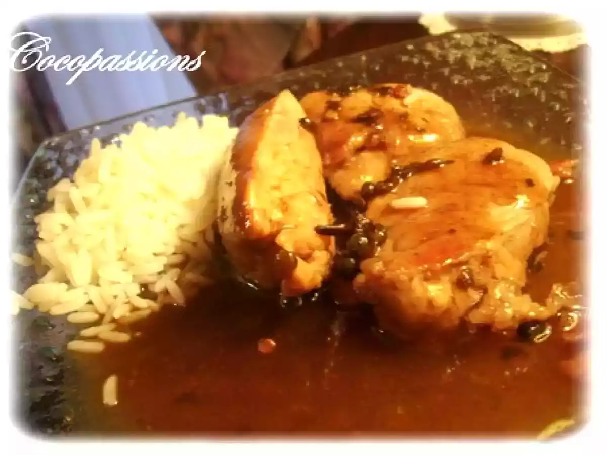 Filet Mignon de porc au miel et aux épices