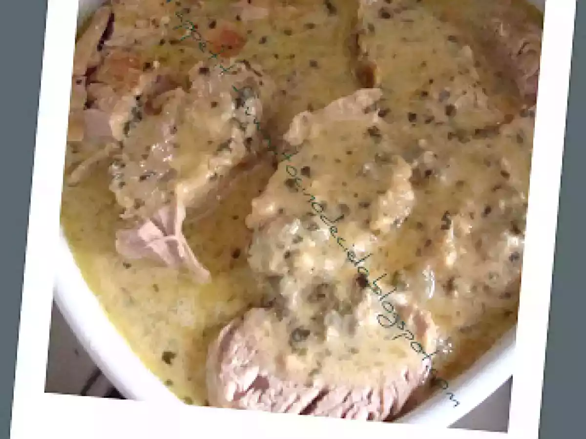 Filet mignon de porc au Roquefort - Solomillo de cerdo con Roquefort - photo 2