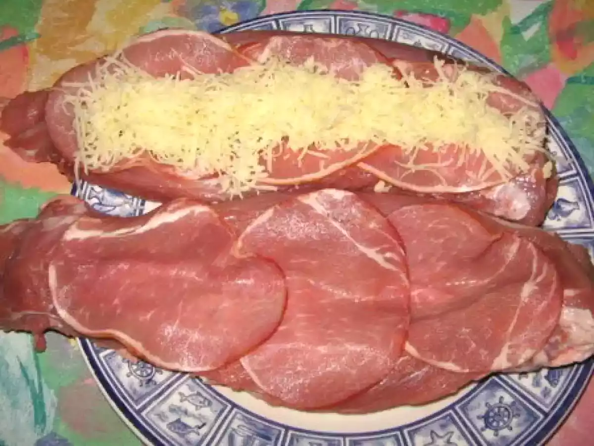 Filet mignon de porc farci au bacon et petit coucou a patrice - photo 3