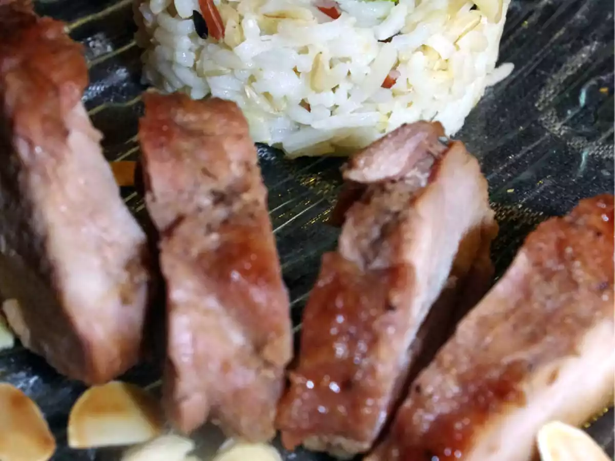 Filet mignon de porc laqué au miel... Pas seulement mignon ! - photo 3